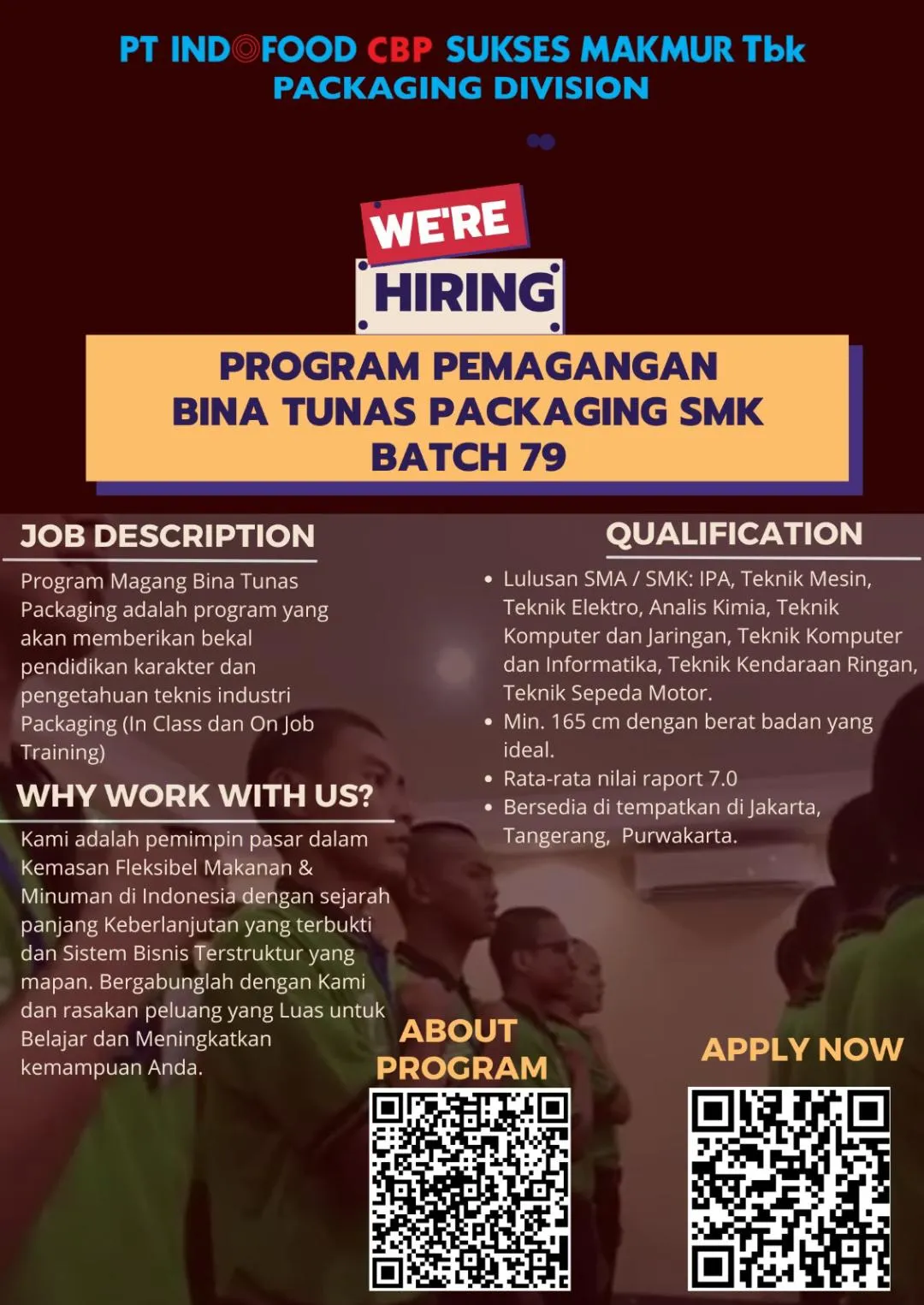 Flyer Lowongan Pekerjaan